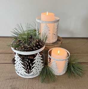 Shop White & Gray Metal Now